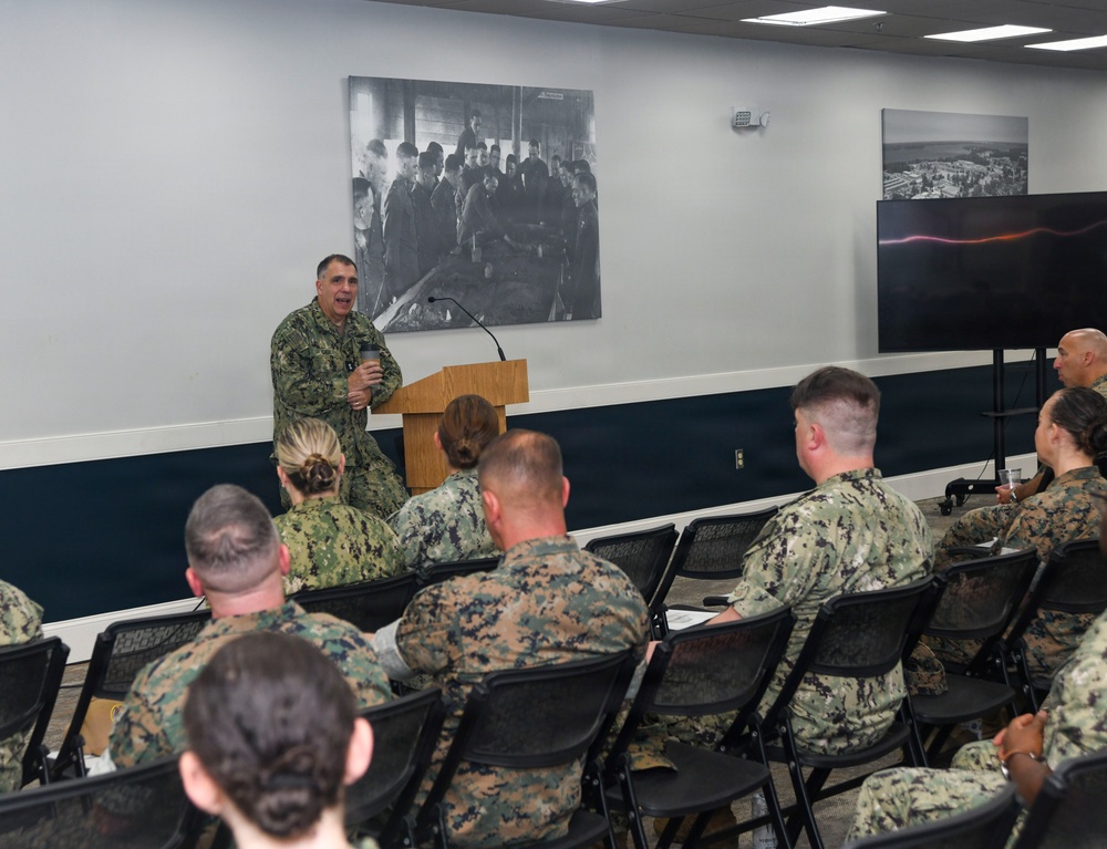 Medical Service Corps Chief holds open forum with Medical Service Corps Officers