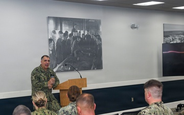 Medical Service Corps Chief holds open forum with Medical Service Corps Officers
