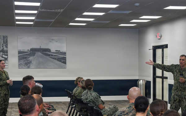 Medical Service Corps Chief holds open forum with Medical Service Corps Officers