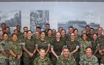 Medical Service Corps Chief holds open forum with Medical Service Corps Officers