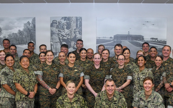 Medical Service Corps Chief holds open forum with Medical Service Corps Officers