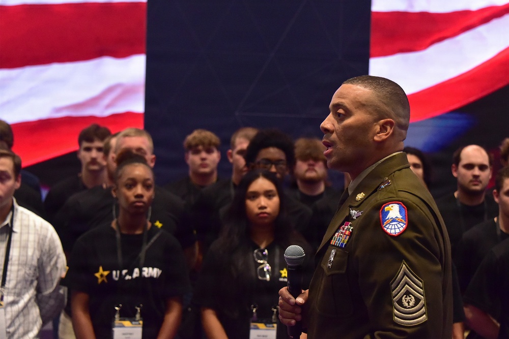 Future service members swear in at 2026 SMD Symposium