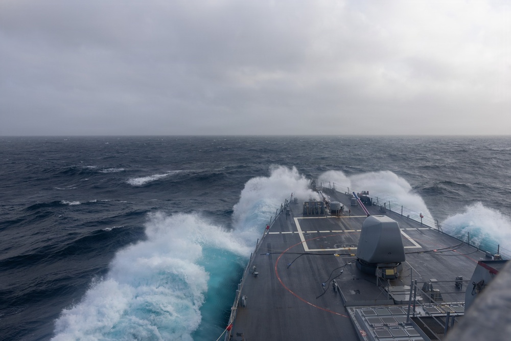 John Paul Jones Transits Through U.S. 5th Fleet