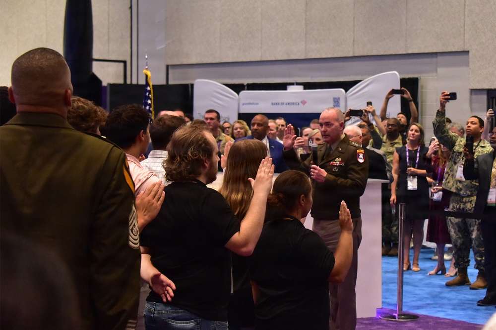 Future service members swear in at  2026 SMD Symposium
