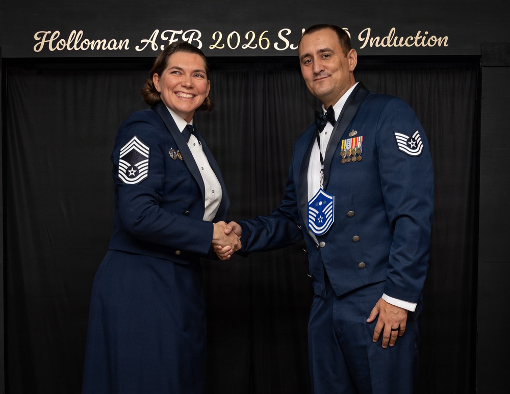 2026 Holloman SNCO medallion ceremony