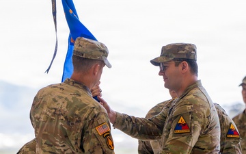 B Co, 3-501st AHB-M, 1st AD CAB, conducts change of command ceremony