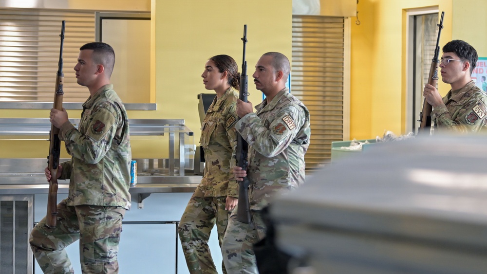 Honor Guard graduation ceremony
