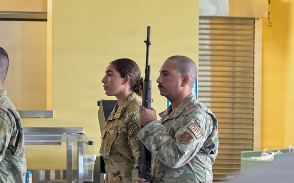 Honor Guard graduation ceremony
