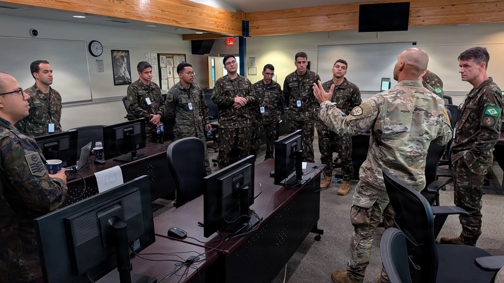 New York Army Guard and Brazilian cyber personnel train together at Cyber Shield 2 026