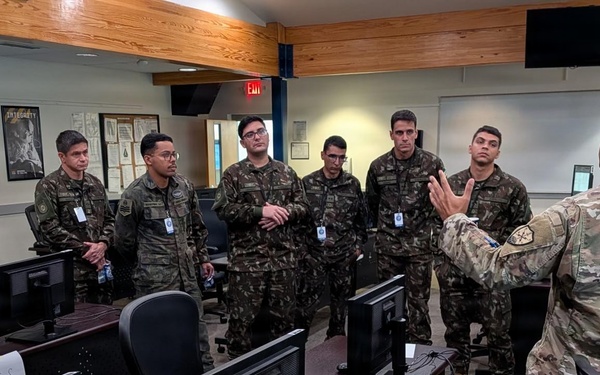 New York Army Guard and Brazilian cyber personnel train together at Cyber Shield 2 026