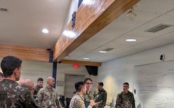 New York Army Guard and Brazilian cyber personnel train together at Cyber Shield 2 026
