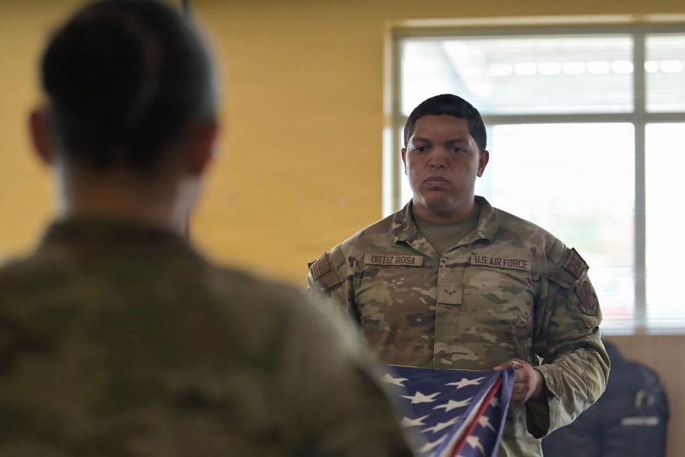 Honor Guard graduation ceremony