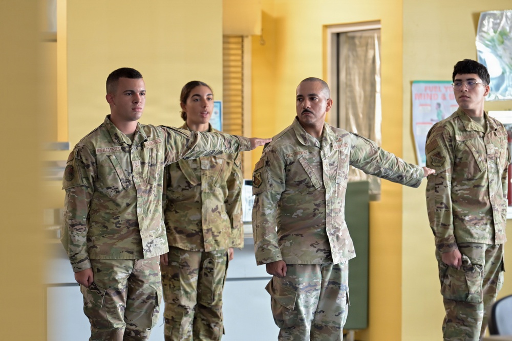 Honor Guard graduation ceremony