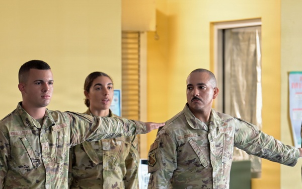 Honor Guard graduation ceremony