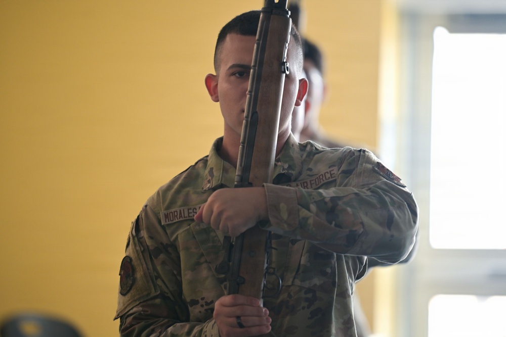 Honor Guard graduation ceremony