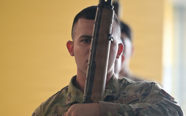 Honor Guard graduation ceremony