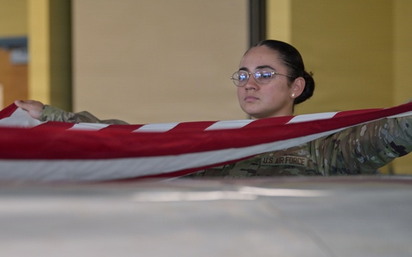 Honor Guard graduation ceremony