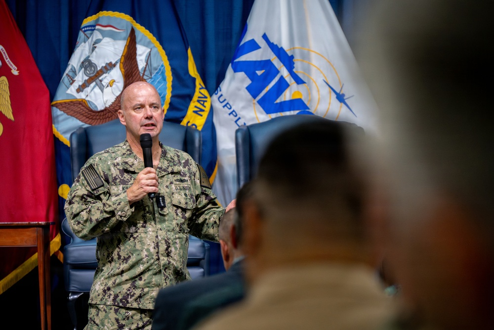 VCNO Speaks at NAVSUP Town Hall Meeting