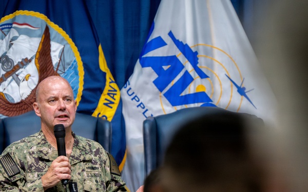 VCNO Speaks at NAVSUP Town Hall Meeting