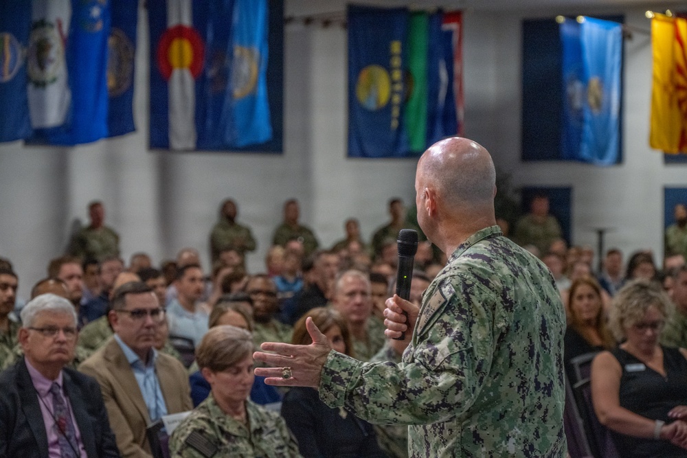 VCNO Speaks at NAVSUP Town Hall Meeting