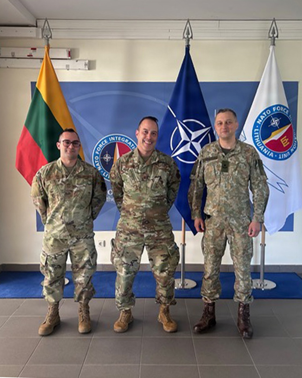 171st Communications Squadron Strengthens NATO Partnership During 5th Lithuania Rotation