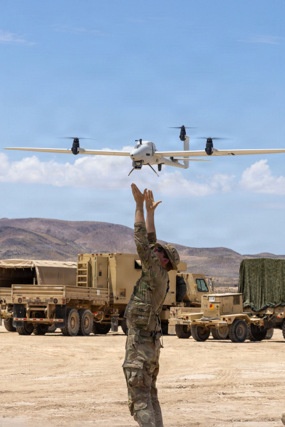 Launching UAS during PCC6