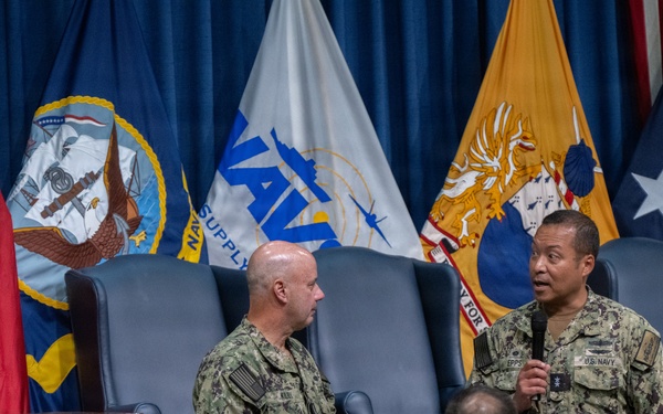 NAVSUP Welcomes VCNO at Town Hall Meeting