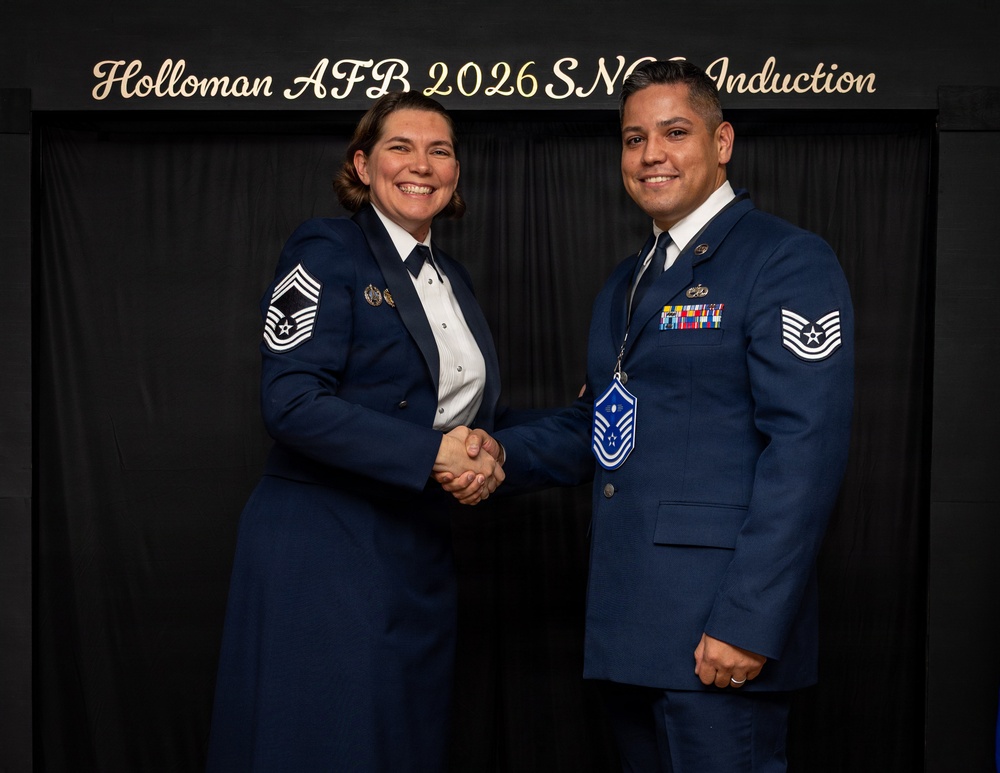2026 Holloman SNCO medallion ceremony