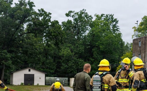 Latvian firefighters train at Northern Strike 26-2