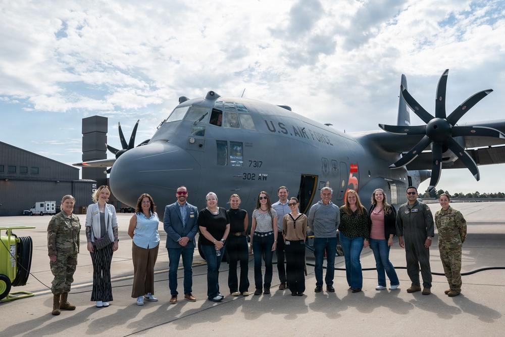 Colorado congressional staffers visit 302nd AW