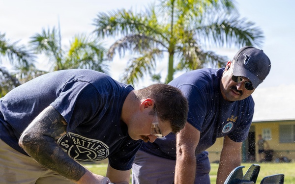 USS Cooperstown Sailors Volunteer in Freeport, Bahamas