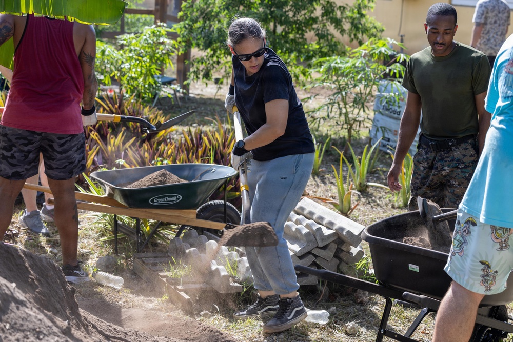 USS Cooperstown Sailors Volunteer in Freeport, Bahamas