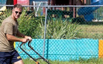 USS Cooperstown Sailors Volunteer in Freeport, Bahamas