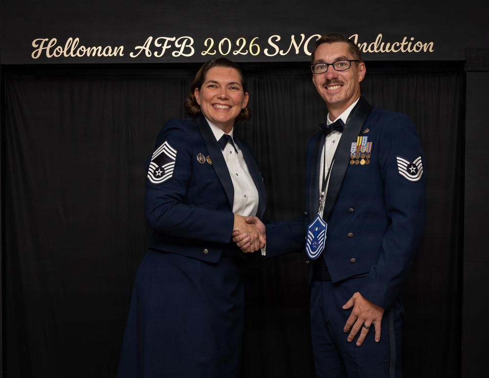 2026 Holloman SNCO medallion ceremony