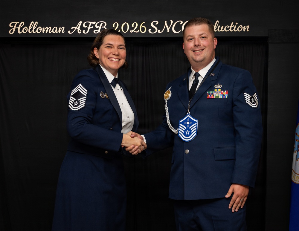 2026 Holloman SNCO medallion ceremony
