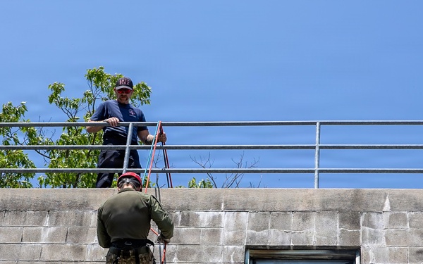 Latvian firefighters train at Northern Strike 26-2