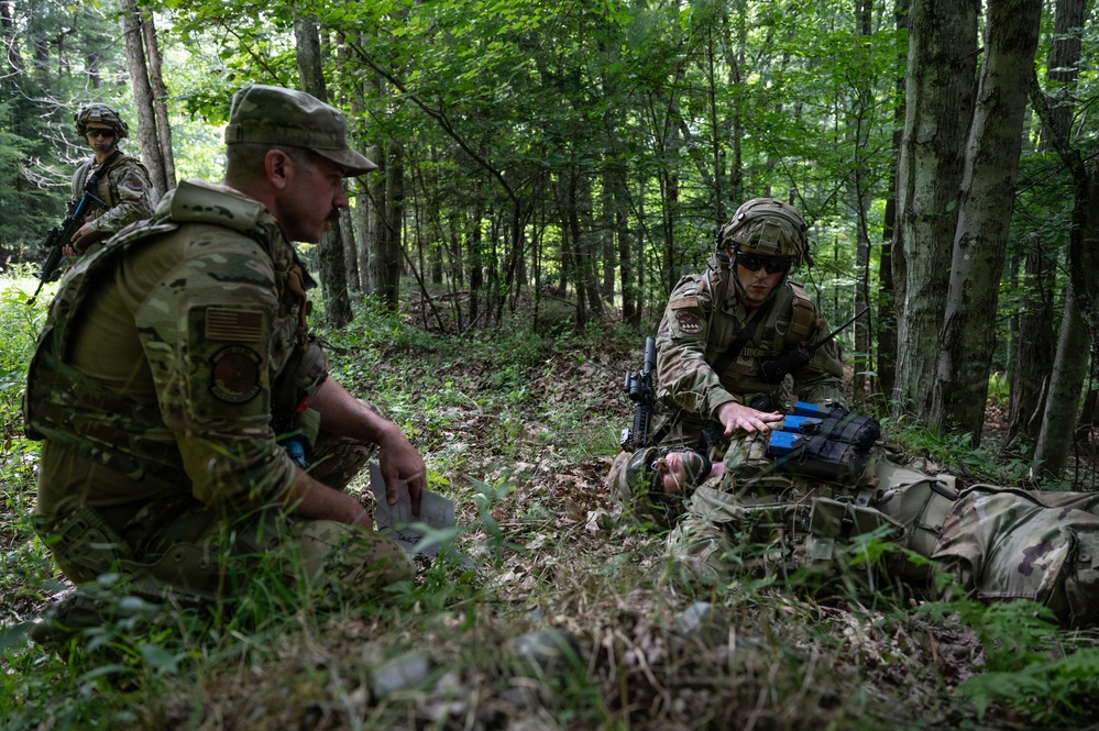 Patriot Forge II prepares Air National Guard engineers for contested operations