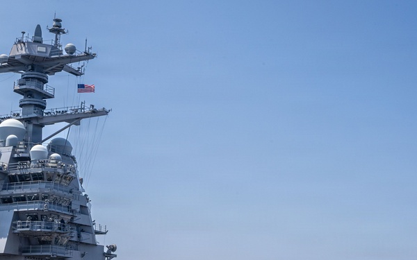 PCU John F. Kennedy conducts Radar Testing