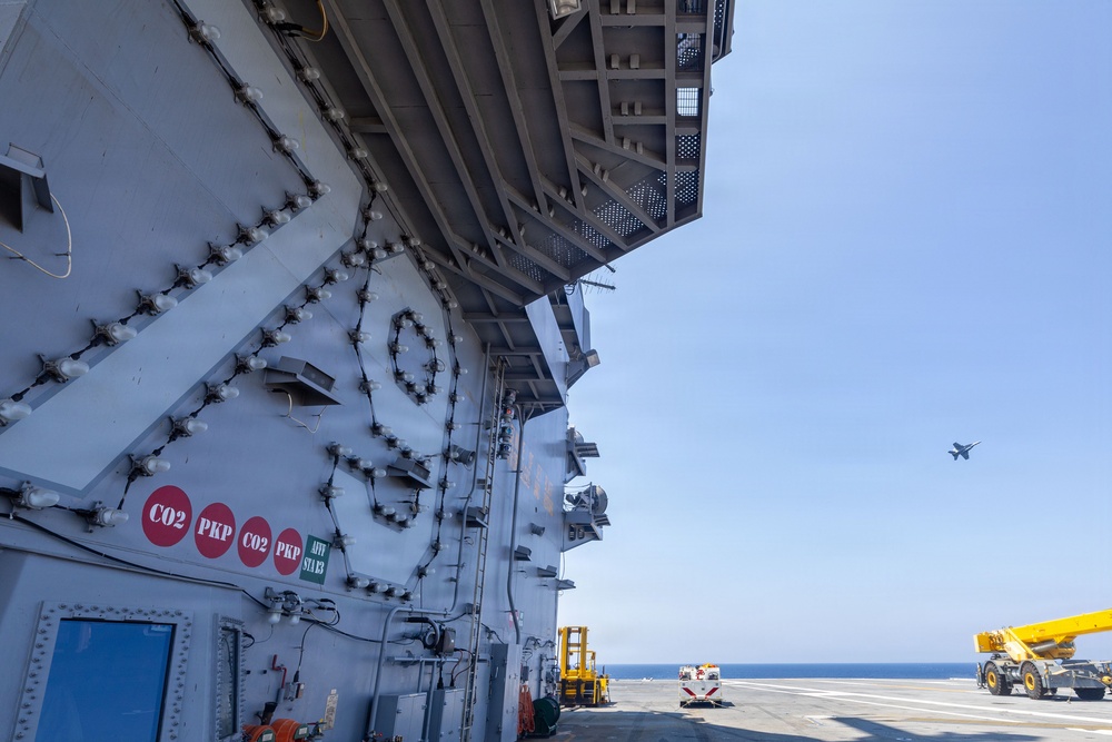PCU John F. Kennedy conducts Radar Testing