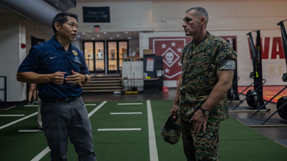 Brig. Gen. Rizzo Steps on Deck