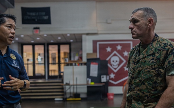 Brig. Gen. Rizzo Steps on Deck