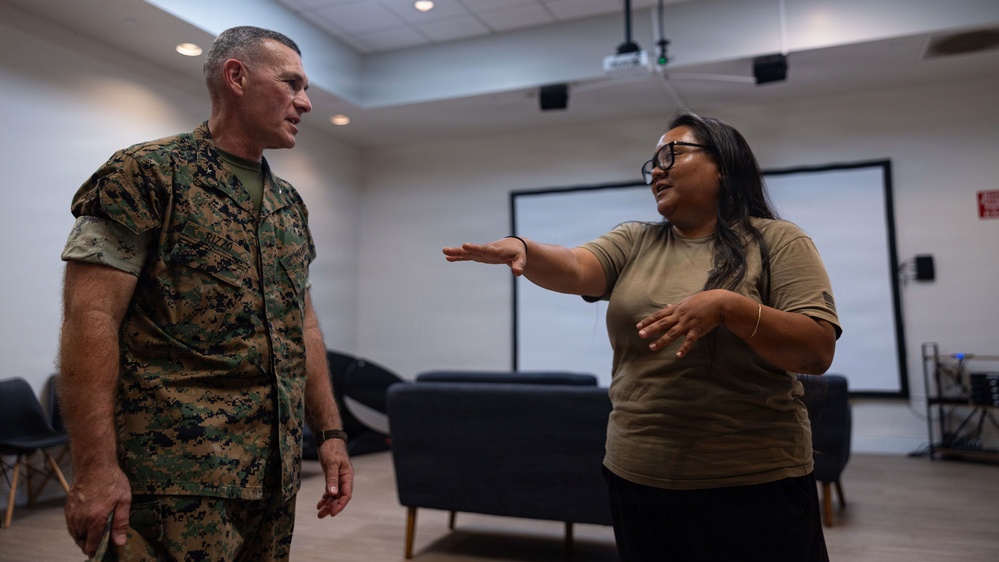 Brig. Gen. Rizzo Steps on Deck