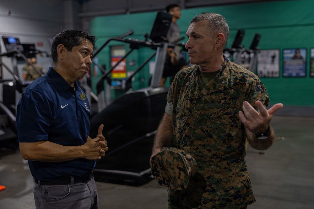 Brig. Gen. Rizzo Steps on Deck