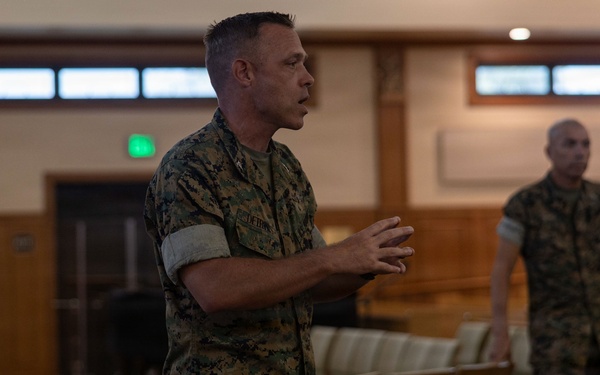 Brig. Gen. Rizzo Steps on Deck