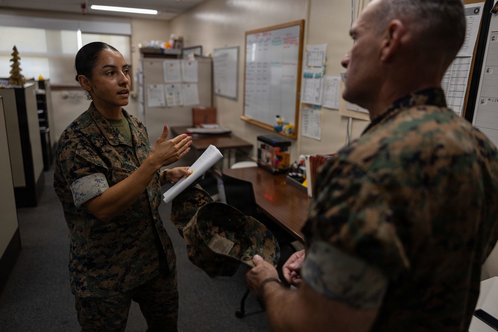 Brig. Gen. Rizzo Steps on Deck
