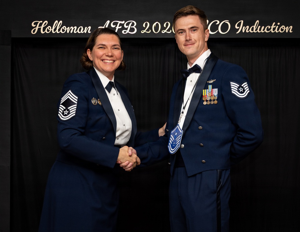 2026 Holloman SNCO medallion ceremony