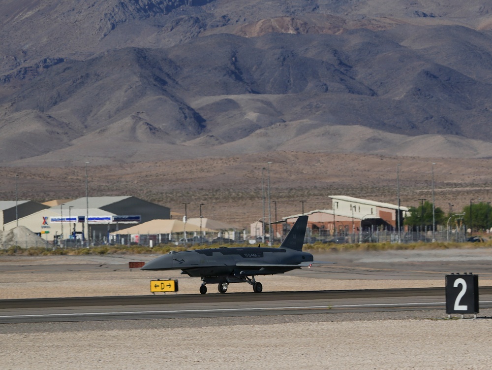 YFQ-44A Fury Conducts Agile Combat Employment Operations at Creech AFB