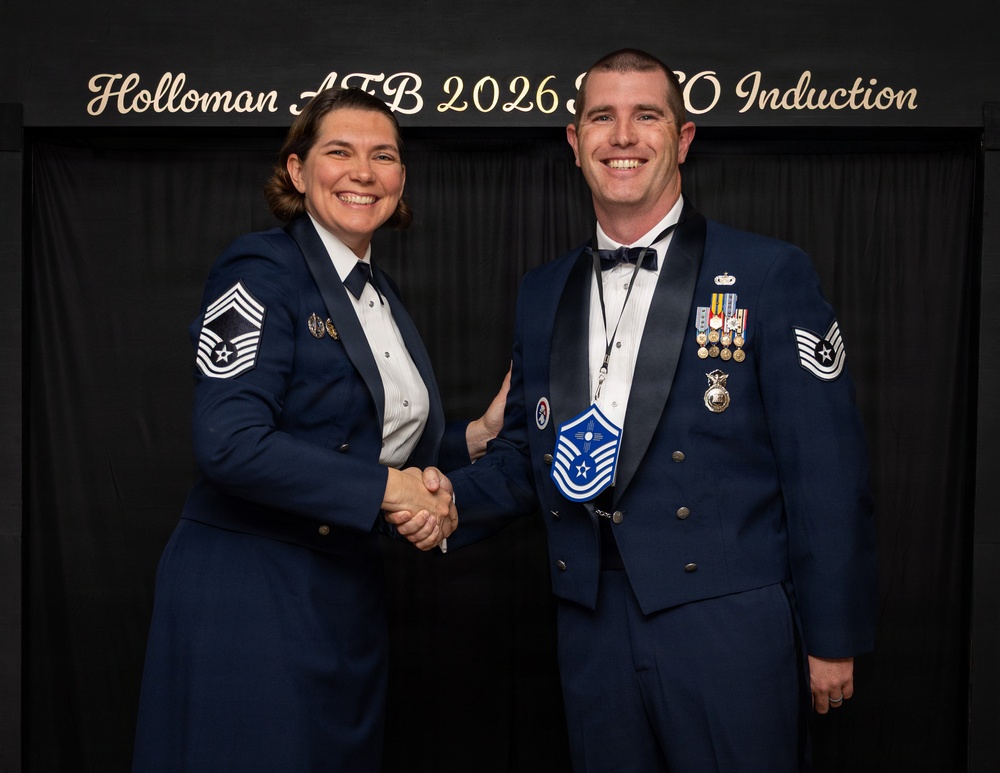 2026 Holloman SNCO medallion ceremony
