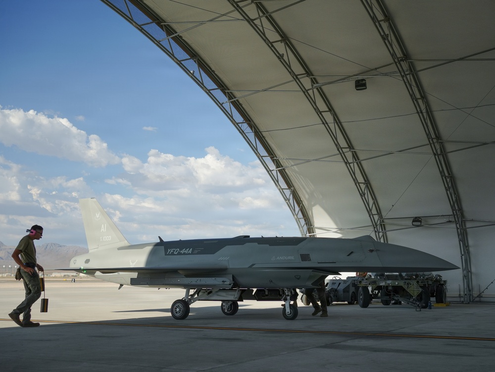 YFQ-44A Fury Conducts Agile Combat Employment Operations at Creech AFB