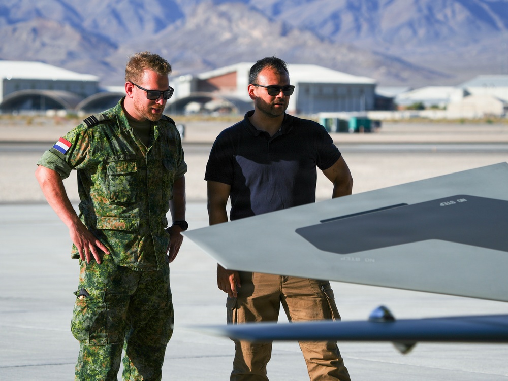YFQ-44A Fury Conducts Agile Combat Employment Operations at Creech AFB